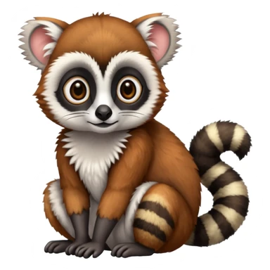 lemur sticker