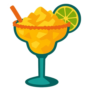 frozen mango margarita sticker