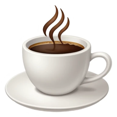 coffe and paper sticker