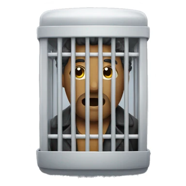 Phone jail sticker