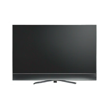 large thin screen TV sticker