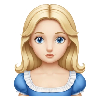 Alice from Alice in Wonderland sticker
