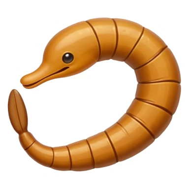 Planarian Worm sticker