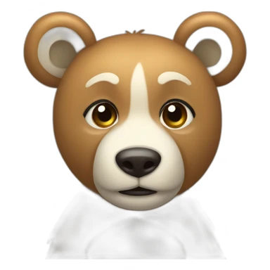 Un oso coquette  sticker