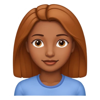 a thoughtful woman sticker