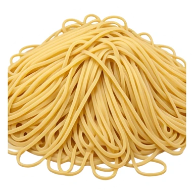 uncooked spaghetti sticker
