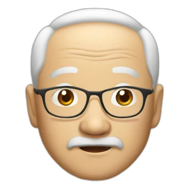 chinese-old-man sticker