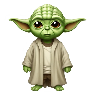 yoda with usa t-shirt sticker