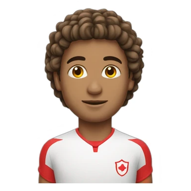 Jouer de foot Tunisien sticker