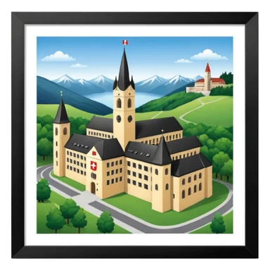 Universities switzerland sticker