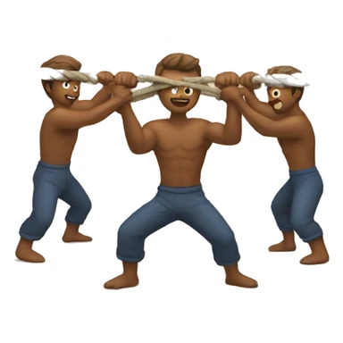 tug of war sticker