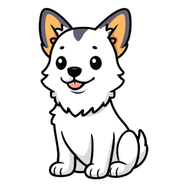 My dog sticker
