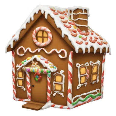 gingerbread house  sticker