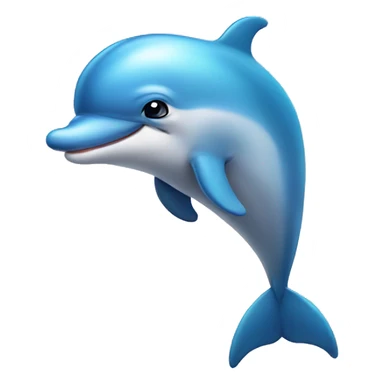 cute dolphin  sticker