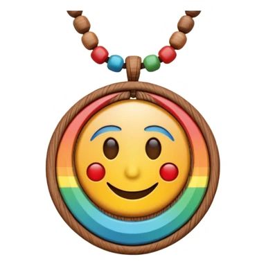 hippie necklace sticker