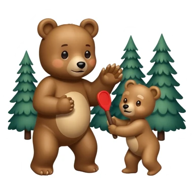 Poke the bear  sticker