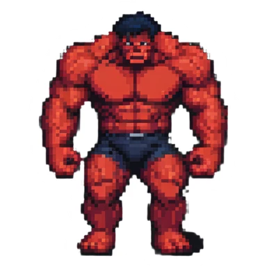 Red Hulk sticker
