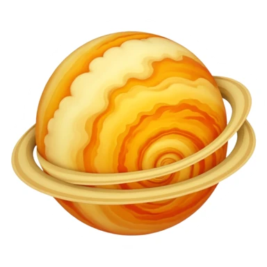 realistic venus planet emoji sticker