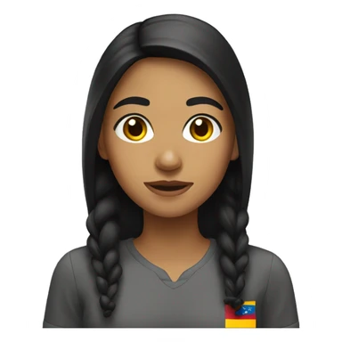 Venezuelan girl  sticker