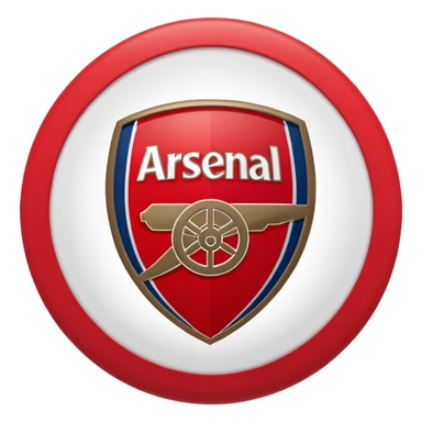 Arsenal emoji sticker