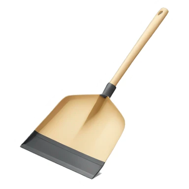 dustpan sticker