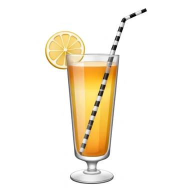 black white cocktail sticker