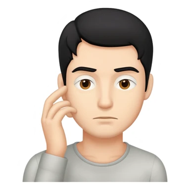 laki laki mikirin wanita sticker