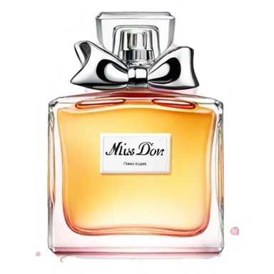 Miss dior perfume sticker