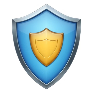 blue shield admin sticker