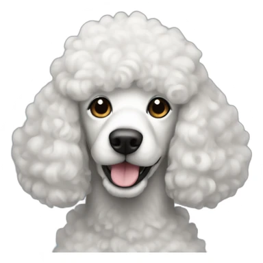 phantom poodle sticker