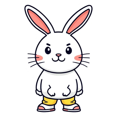 Bad bunny  sticker
