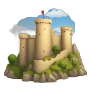 Castillo de Cocentaina sticker