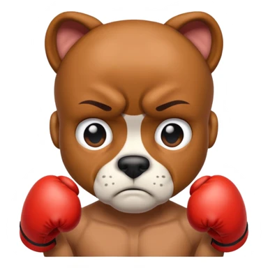 Boxer, calm sticker
