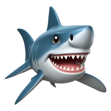 shark with cowboy hat  sticker