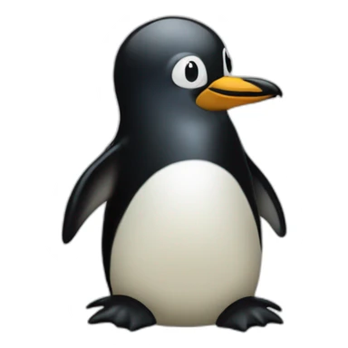 Unix pinguin with OSCoE mentionned sticker