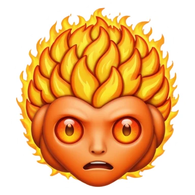 Brain on fire sticker