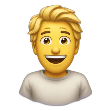 Cœur qui pleure de rire  sticker