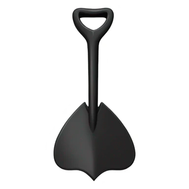 spade symbol sticker