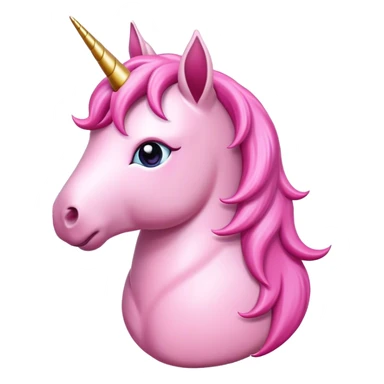 pink unicorn sticker