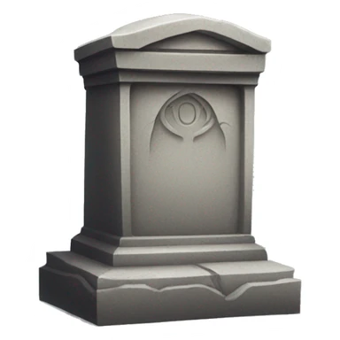 tomb stone sticker
