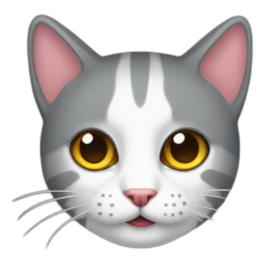 gato con una corbata sticker