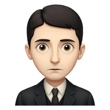 франц кафка sticker