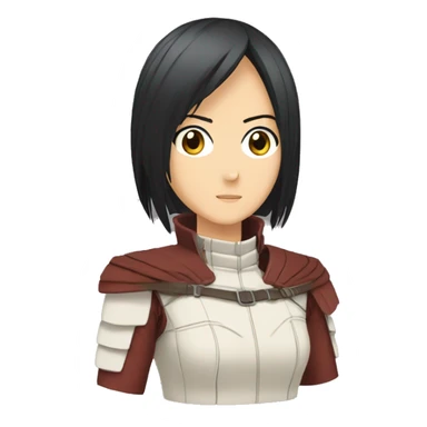 mikasa ackermann sticker