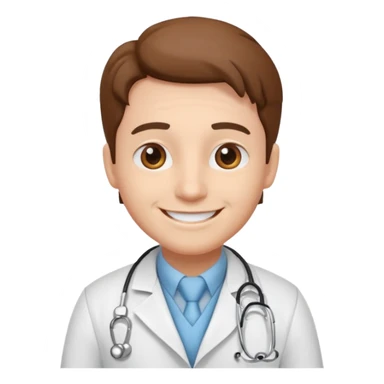 doctor mascot sticker