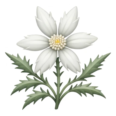 edelweiss realista sticker