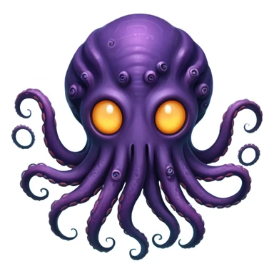 cosmic monster coming through a hole in the sky, tentacles and otherworldly features emerging, dramatic, unsettling sticker