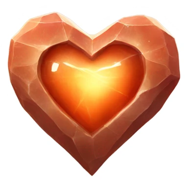 Sunstone heart sticker