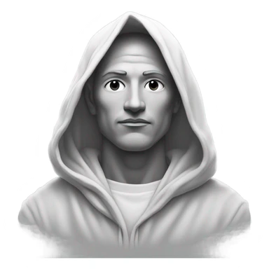God wearing hoodie sticker