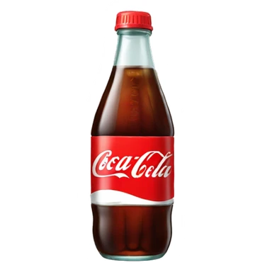Kola bottle that looks like Coca Cola bottle sticker