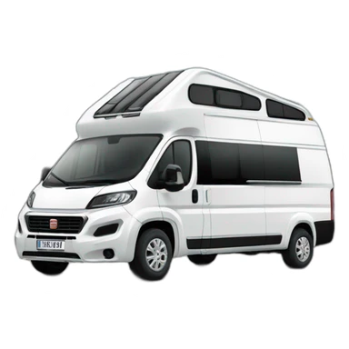 Camper van fiat Ducato L4 H2 sticker